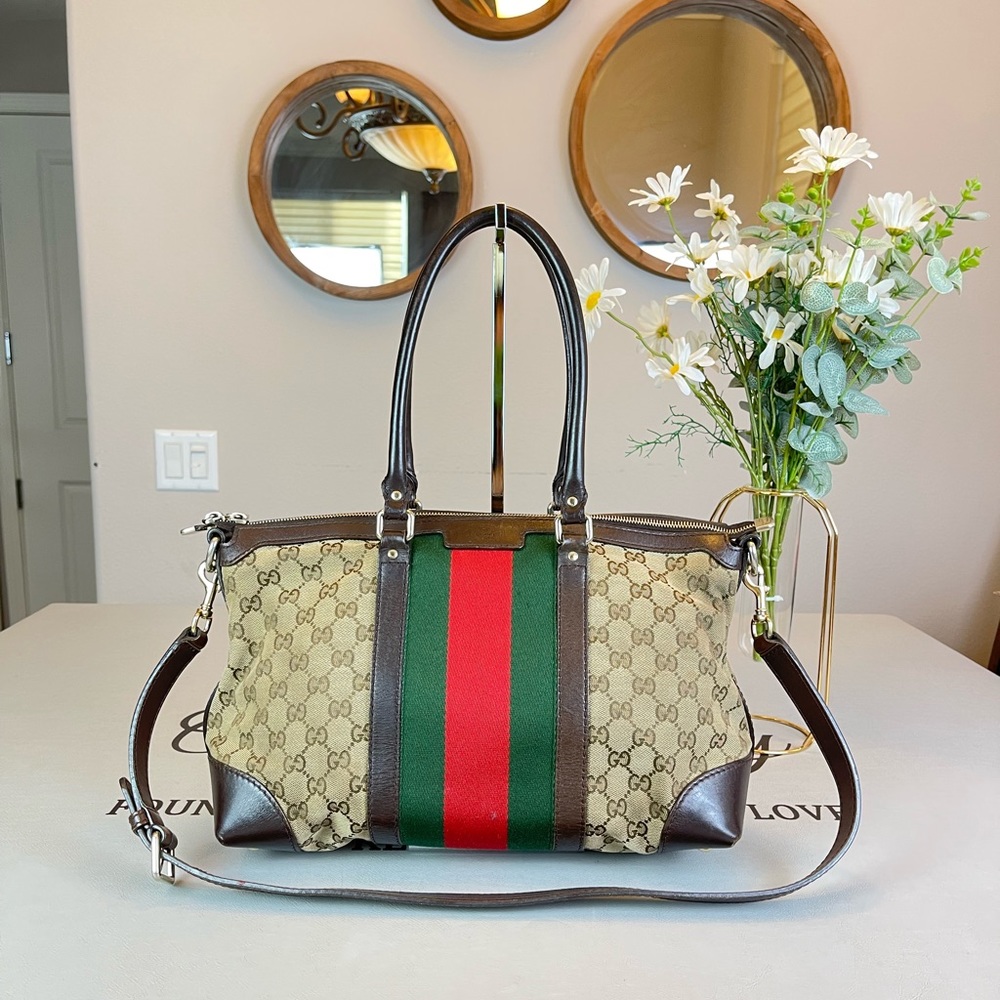 Gucci GG logo Supreme Totes Shoulder bag